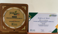 Award for Environment Protection at the Greentech Foundation’s 24th Environment
